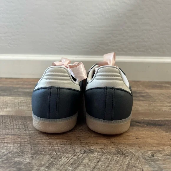 adidas Samba Black and White Sneakers - Picture 3 of 13